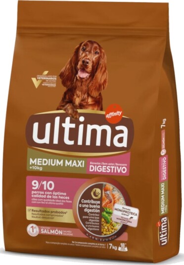 Affinity Ultima Tørrfôr Ultima Medium Maxi Digestive Well Being Laks 7 kg