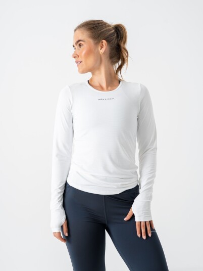 Röhnisch Jacquard Long Sleeve Top Hvit XXXL