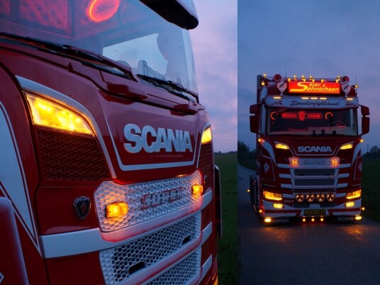 Supplerende posisjonslys til Scania LED fjernlykter 2016 2022 Type/Farge: Dual color/hvit