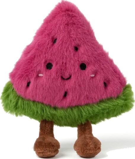 Teddykompaniet Teddy Fruits Vattenmelon PURPLE 11 cm