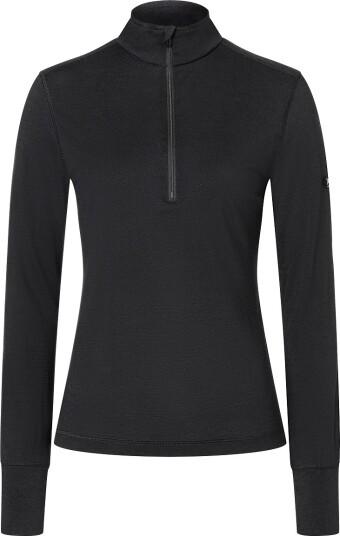 super.natural Women"s Tundra175 Zip 1/4 Jet Black S