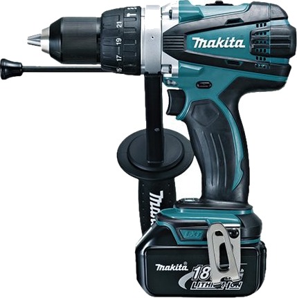 Makita Slagbormaskin DHP458RTJ 18v 2 Batterier Makita Slagbormaskin DHP458RTJ 18v 2 Batterier