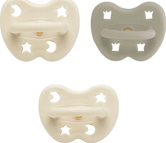 Hevea Smokker 0-3 Md. 3-pack Naturgummi Havregrøten Mix Hevea OneSize Smokk Beige Grå Hvit Hevea Smokker 0-3 Md. 3-pack Naturgummi Havregrøten Mix Hevea OneSize Smokk Beige Grå Hvit