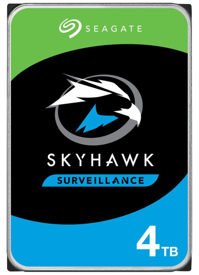 Seagate SkyHawk 4TB 3,5" Intern Harddisk med SATA 6Gb/s og 256MB Buffer Seagate SkyHawk 4TB 3,5" Intern Harddisk med SATA 6Gb/s og 256MB Buffer