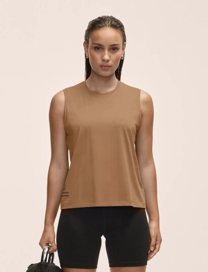 Casall Graphic Tank - Beige - XS Casall Graphic Tank - Beige - XS