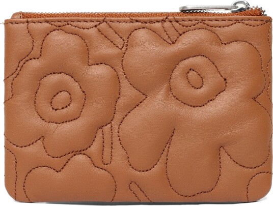 Marimekko Pouch Wallet Unikko Brown ONE SIZE