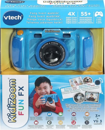 Vtech Vtech Kidizoom Fun Fx Camera Dk/No/Se/Fi - MULTI - One Size