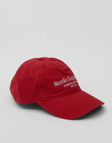 Woodbird Wbchuck Supply Cap Merkecapser Rød