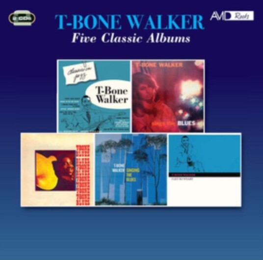 TBone Walker Five Classic Albums CD TBone Walker Five Classic Albums CD