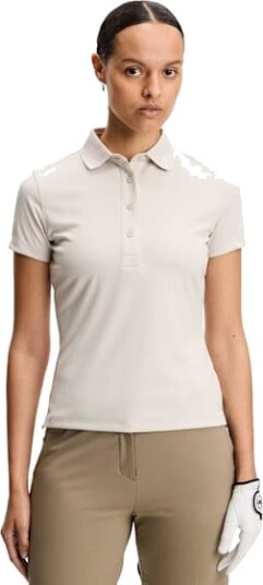 J. Lindeberg Tour Tech Polo CreaM