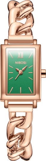 Nibosi Montrelle Rose Gold Green Nibosi Montrelle Rose Gold Green