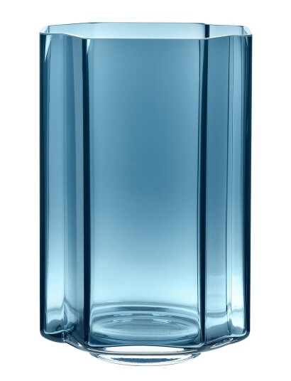 Louise Roe Funki Vase Asymmetric Blue H18CM