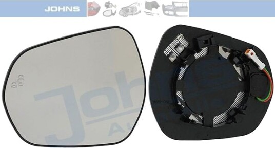 Speilglass, ytterspeil JOHNS 33 01 37-82
