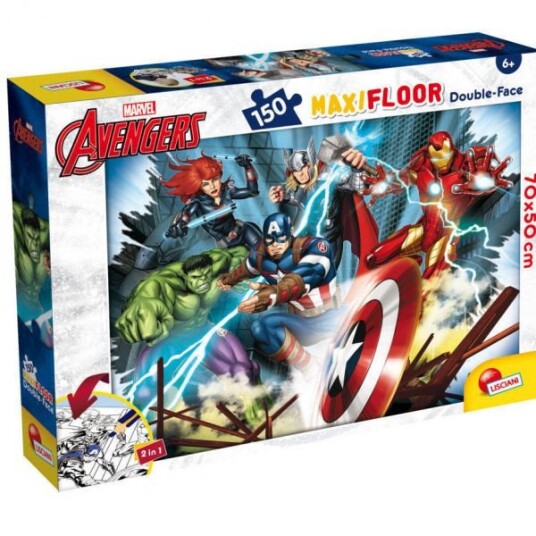 Lisciani Maxi Puslespill 150 Brikker Marvel Avengers