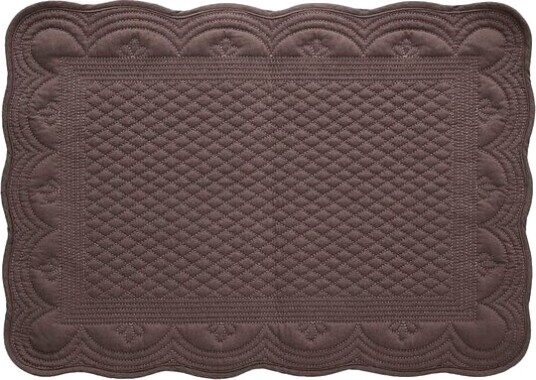 Lene Bjerre Estrid bordbrikke 50x35 cm brun