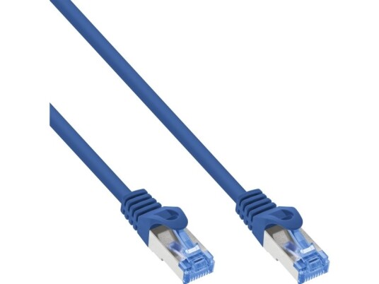 Inline 72655B 0,5 M Cat6a S/Ftp (S-Stp) Rj-45 Rj-45 Blå