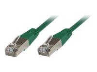 MicroConnect nettverkskabel - 20 m - grønn