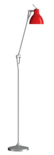 Rotaliana - Luxy F1 Gulvlampe Alu/Rød