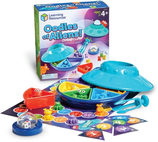 Learning Resources Oodles of Aliens Pedagogisk Sorteringsspill for Barn