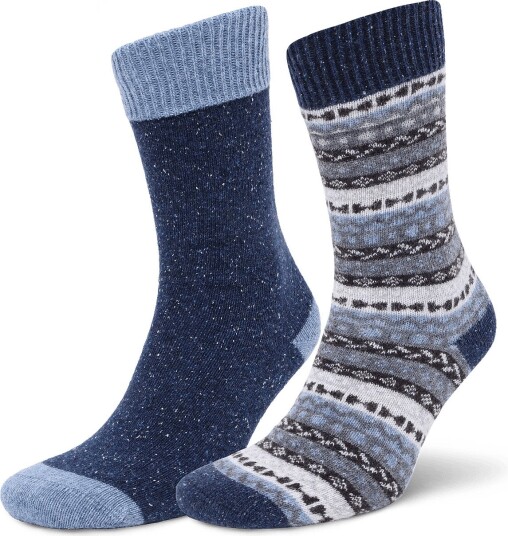 Barbour Barbour Fair Isle Sock 2 Pack MIDNIGHT OAK MIX L