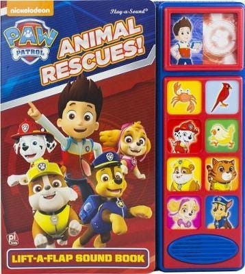 Nickelodeon PAW Patrol: Animal Rescues! LiftaFlap Sound Book