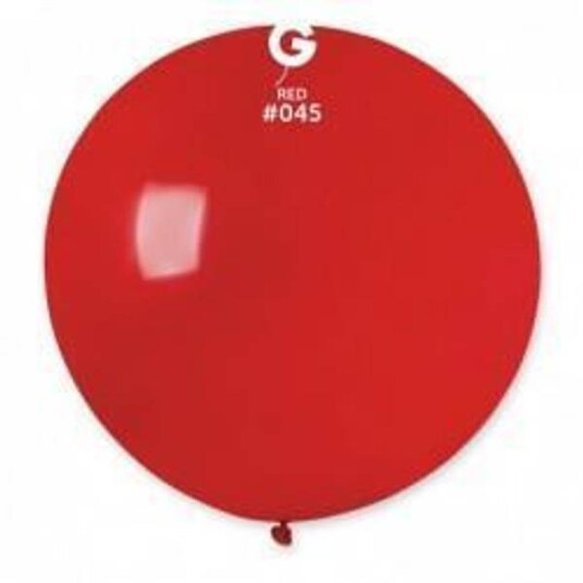 045 Gemar lateksballonger rød / Red 26cm