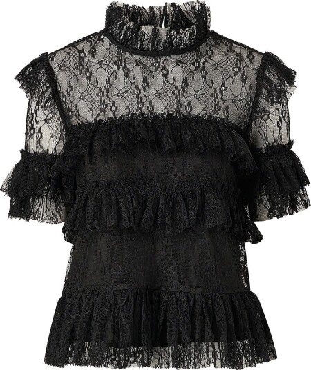 By Malina - Bluse Rachel Blouse - Svart