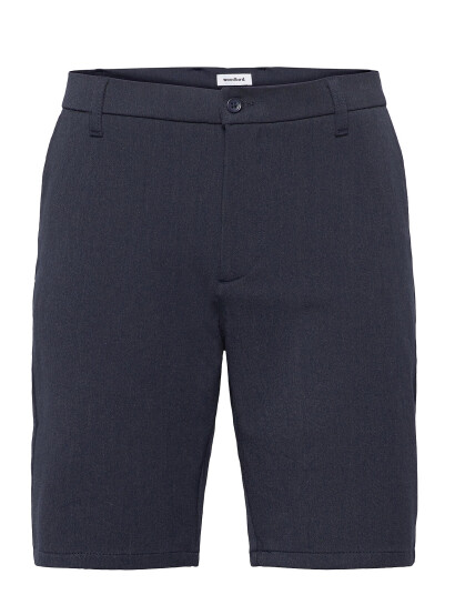 Woodbird Steffen Melange Shorts - Navy - 25