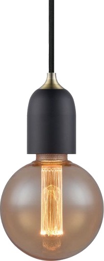Halo Design Klassisk fatningssett svartoljet tre