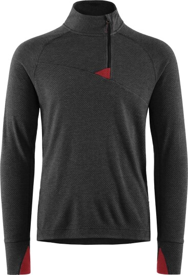 Klättermusen Men's Huge Half Zip Sweater Raven-Burnt Russet L, Raven-Burnt Russet Klättermusen Men's Huge Half Zip Sweater Raven-Burnt Russet L, Raven-Burnt Russet