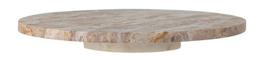 Bloomingville - Nuni Turntable Brown Marble Bloomingville