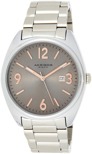 Akribos XXIV Herreklokke AK957SS Classic Grå/Stål Ø47 mm