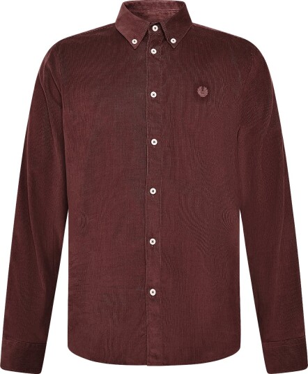 Belstaff Street Shirt Oxblood OXBLOOD XXL