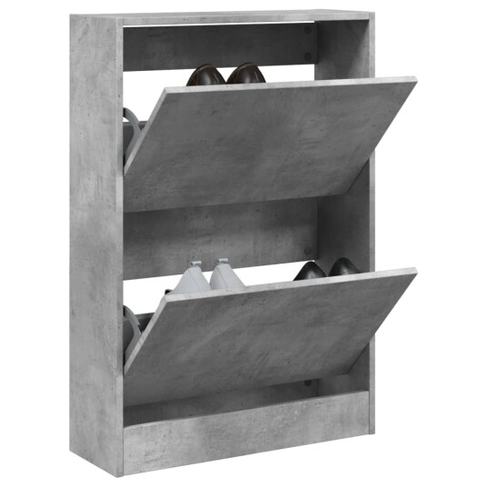 Skoskap betonggrå 60x21x87,5 cm konstruert tre 8721012381285