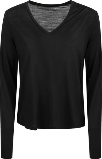 Majestic Filatures Dame Topper Svart M, Majestic Filatures Dame Topper Svart M,