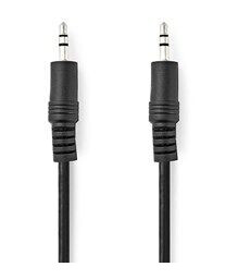 Nedis 3.5mm Stereo Lydkabel 0,5m Svart Nedis 3.5mm Stereo Lydkabel 0,5m Svart