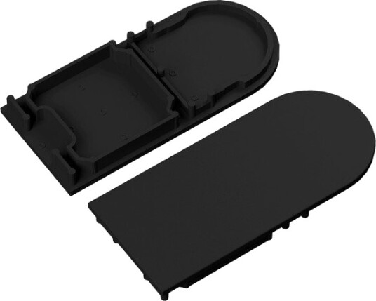 Topmet 1 stk. Endestykke COMBO30 01A D9 Svart Topmet 1 stk. Endestykke COMBO30 01A D9 Svart