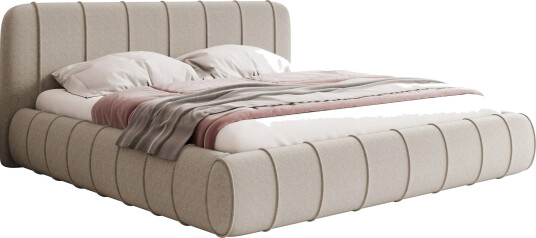 Calrosin Sengeramme 120x200 cm med Oppbevaring Beige