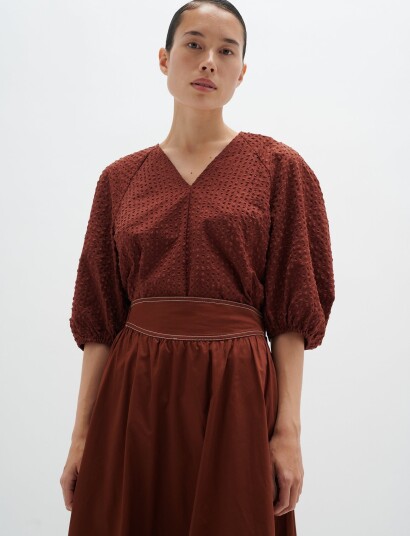 InWear Edenaiw Top Burgundy 34