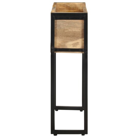 vidaXL Plantekasse 60x20x68 cm grov heltre mango