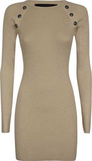 John Richmond Dame Kjoler Beige S,