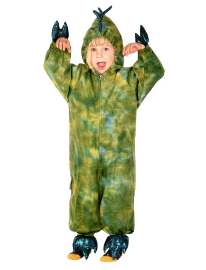Den goda fen Dinosaur Costume - Green - 110