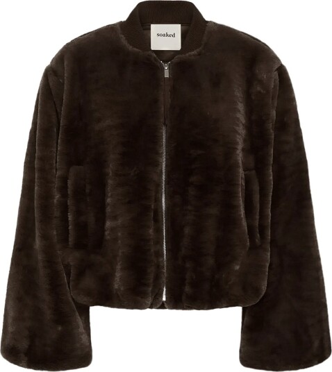 Soaked Slestacia Bomber Jacket   Brown   XL