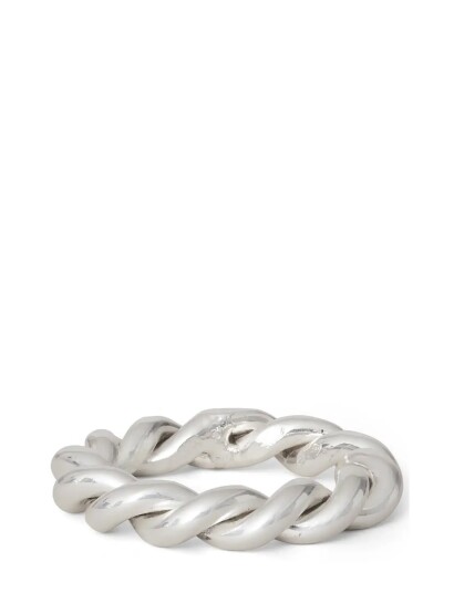 Lexington Home Twisted Silver Plated Napkin Ring - Silver - ONE SIZE Lexington Home Twisted Silver Plated Napkin Ring - Silver - ONE SIZE