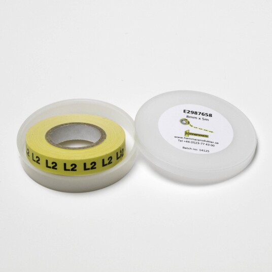 Hammarprodukter INF03036 Fasemarkeringsteip 5 m L2 Maskintilbehør & forbruk Hammarprodukter INF03036 Fasemarkeringsteip 5 m L2 Maskintilbehør & forbruk