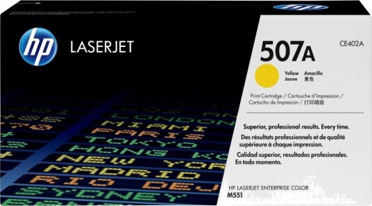 HP Toner 507A Gul HP Toner 507A Gul