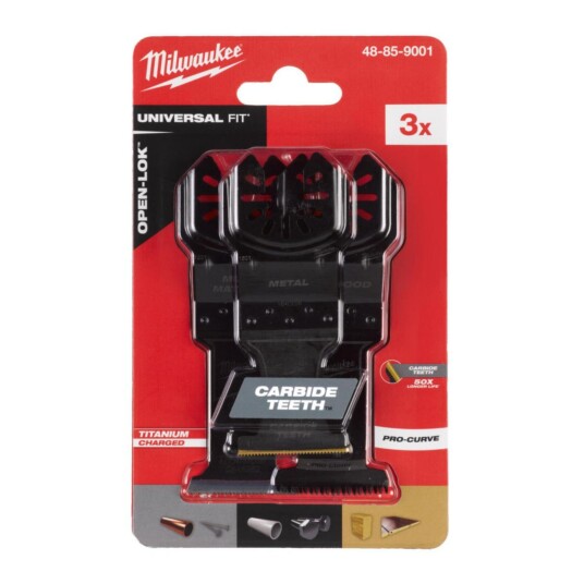 Milwaukee Sagbladsett Mt Open-Lok 3P