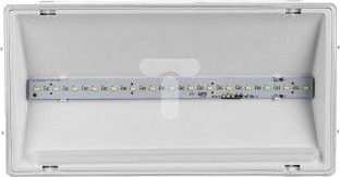 Awex Nødarmatur Exit L Ip65 Eco Led At 3W 340Lm 1H En Funksjon Hvit Etl/3W/E/1/Se/At/Wh