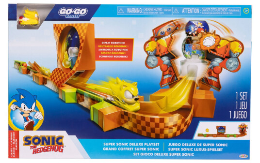 Sonic - Go Go Racers Deluxe Playset  423344 