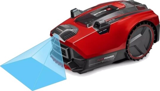 Einhell Flexo Cam Plus 600 Robot Plæneklipper 600 M² 18 Cm 2 Cm 6 Cm Roterende Kniv Einhell Flexo Cam Plus 600 Robot Plæneklipper 600 M² 18 Cm 2 Cm 6 Cm Roterende Kniv